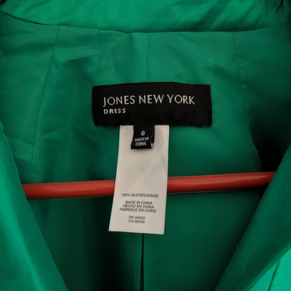 Jones New York Emerald Green Dress- NWT! - Picture 4 of 6